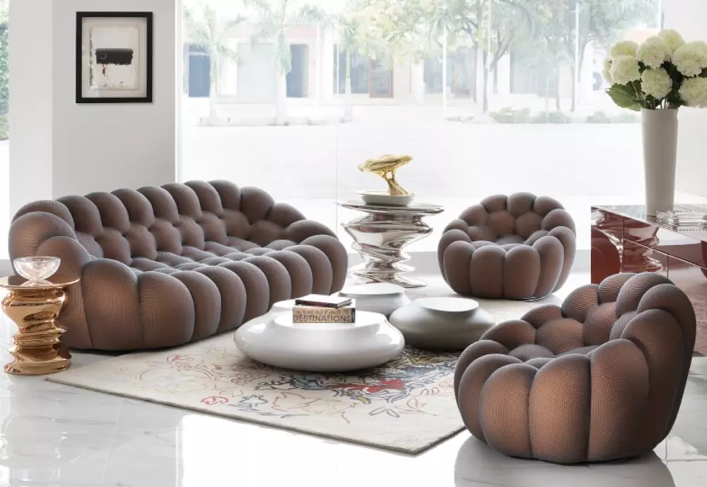 designer bubble couch